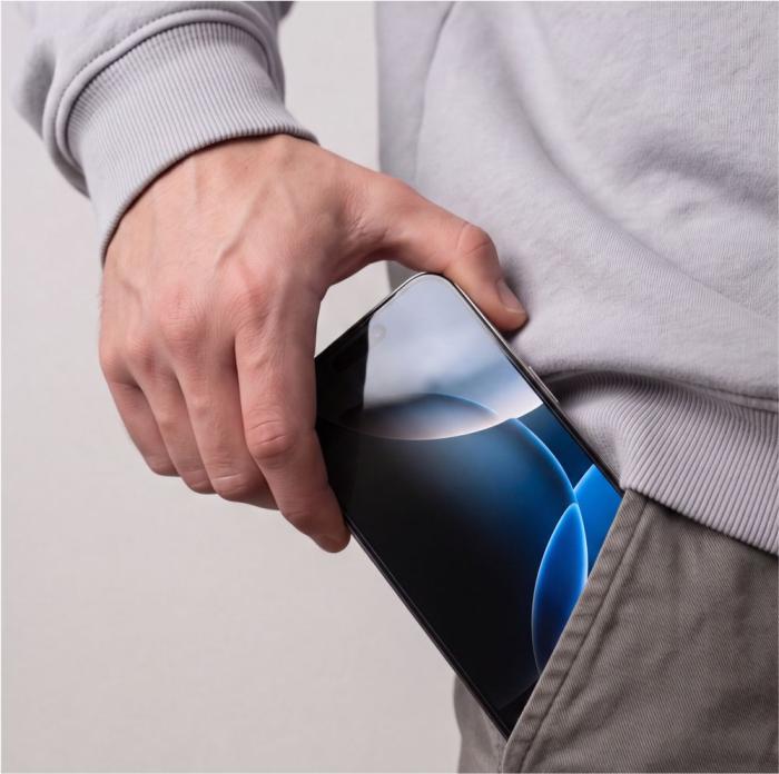 Bild 2, Tech-Protect iPhone 18 Pro 2-PACK Skärmskydd Quick Set Spy+