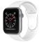 Apple Watch 38/40/41 mm Silikon Armband (M/L) Vit