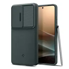 Spigen Galaxy S26 Ultra Skal Optik Armor Abyss Green