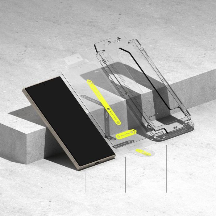 Bild 6, Ringke Galaxy S24 Ultra 2-PACK Easy Slide Skärmskydd Härdat Glas