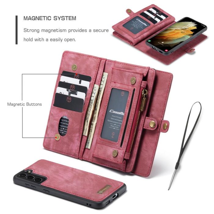 Bild 3, Samsung Galaxy S21 Plus - CASEME 2-i-1 Multifunkti