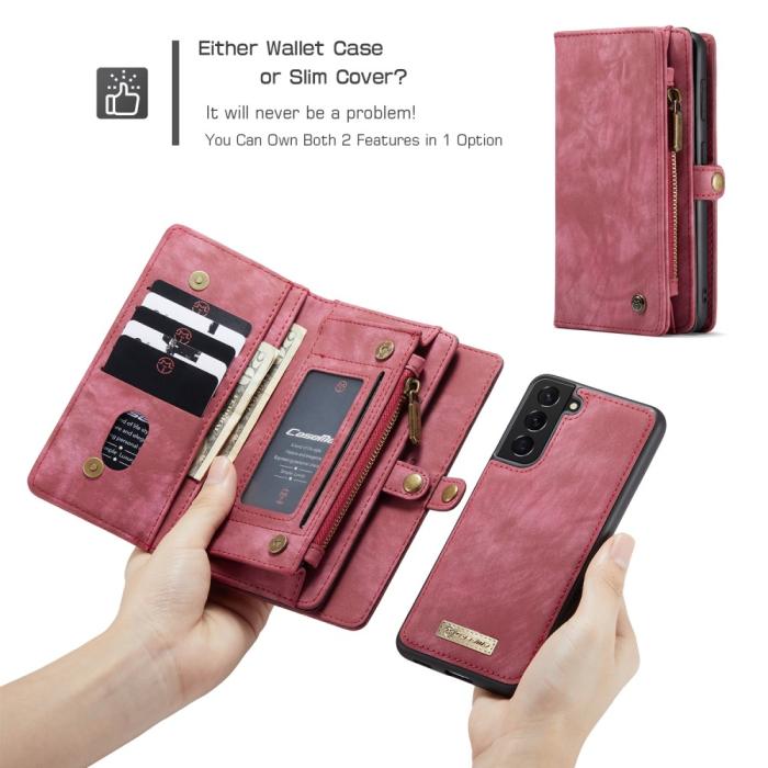 Bild 4, Samsung Galaxy S21 Plus - CASEME 2-i-1 Multifunkti
