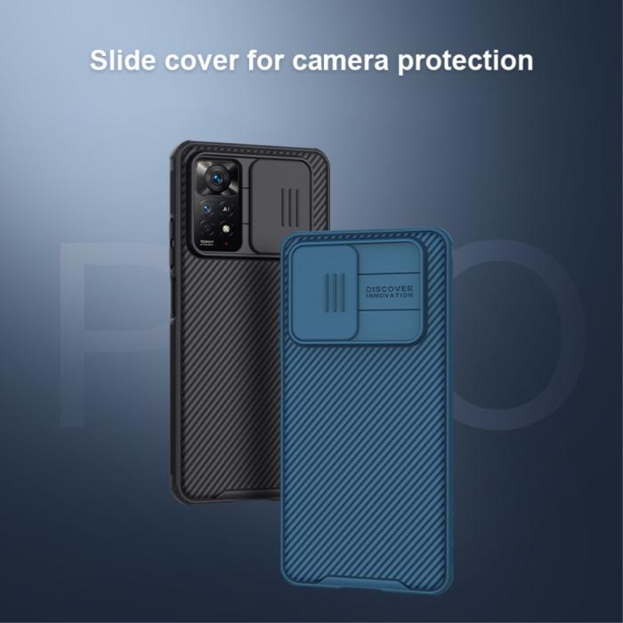 Bild 2, NILLKIN Xiaomi Redmi Note 11 Pro 5G Skal CamShield Pro Svart
