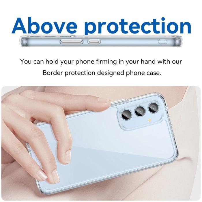 Bild 3, Samsung Galaxy A54 5G Skal Hybrid Transparent