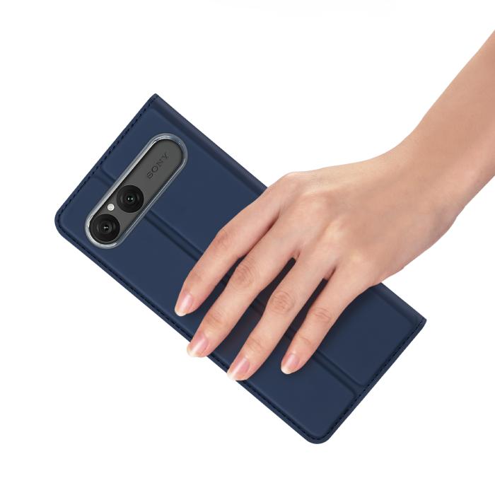 Bild 6, DUX DUCIS Sony Xperia 10 VII Fodral Skin Pro Blå