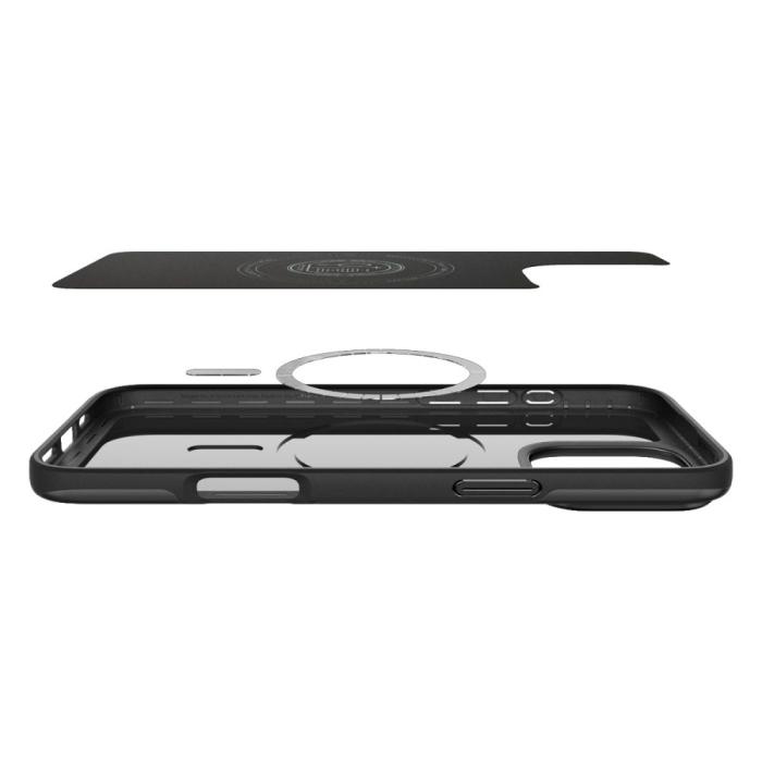 Bild 5, Spigen iPhone 16 Pro Max Skal MagSafe Mag Thin Fit Svart
