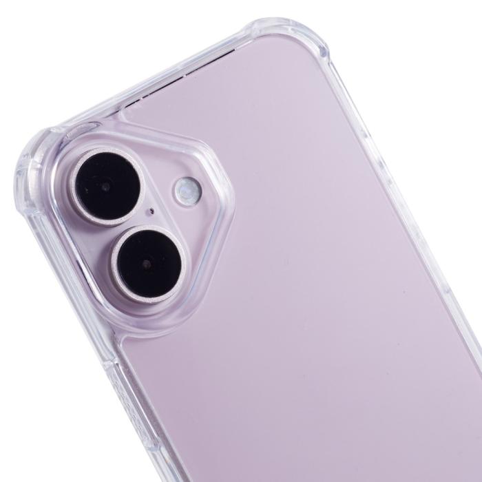 Bild 4, iPhone 16 Plus Skal TPU/Akryl Transparent