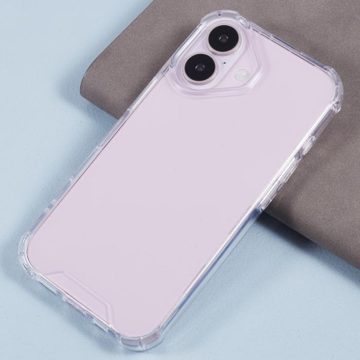 Bild 5, iPhone 16 Plus Skal TPU/Akryl Transparent