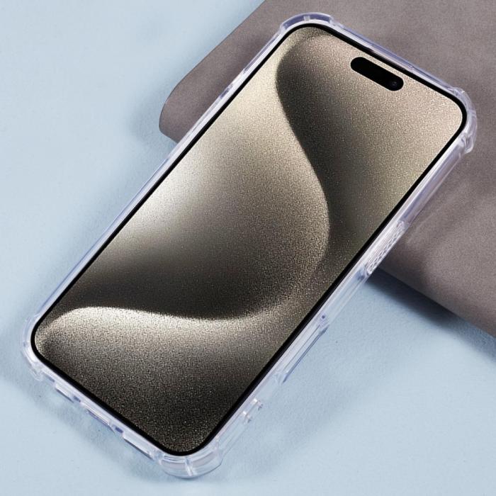 Bild 6, iPhone 16 Plus Skal TPU/Akryl Transparent