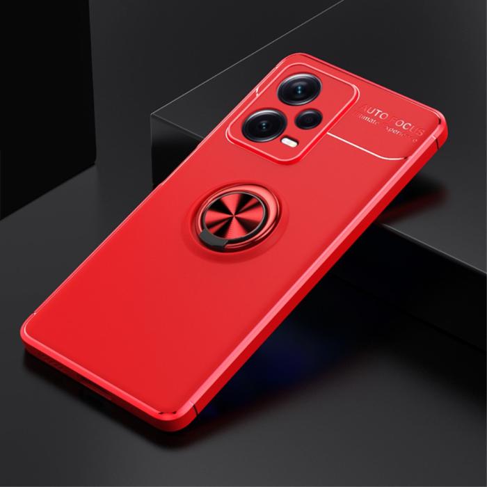 Bild 2, Xiaomi Redmi Note 12 Pro 5G Skal Ring Röd