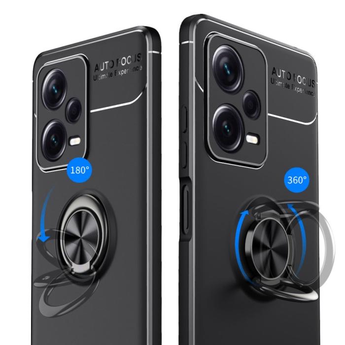 Bild 4, Xiaomi Redmi Note 12 Pro 5G Skal Ring Röd