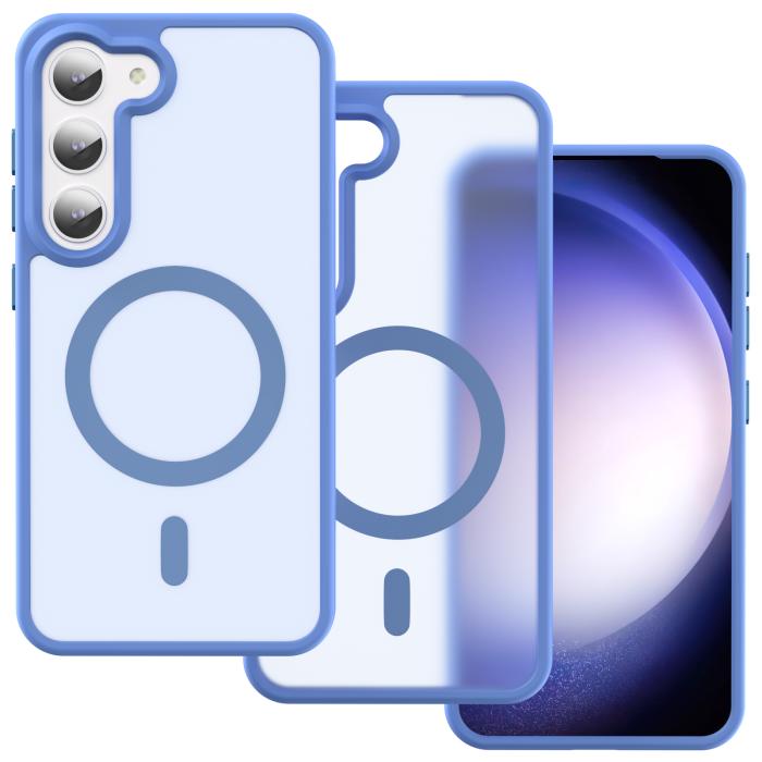 Bild 2, ColorPop Samsung Galaxy S23 Plus Skal CH MagSafe Matt Ljus Lila