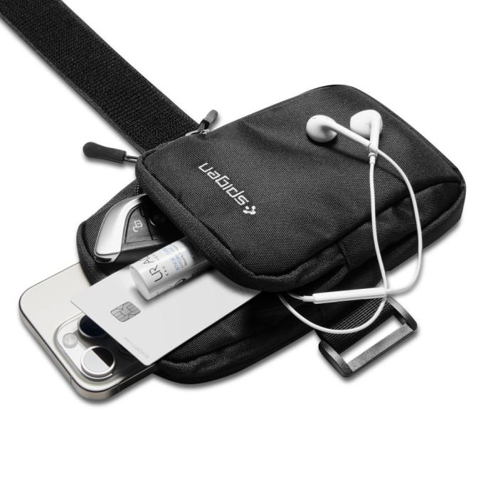 Bild 4, Spigen Dynamic Shield Aktivitetsarmband Svart