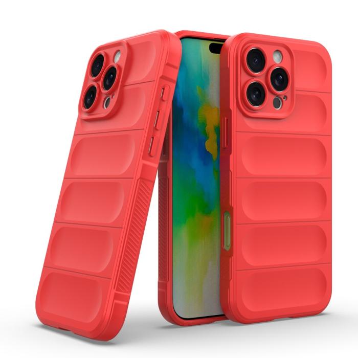 Bild 2, iPhone 16 Pro Max Skal Magic Shield Röd