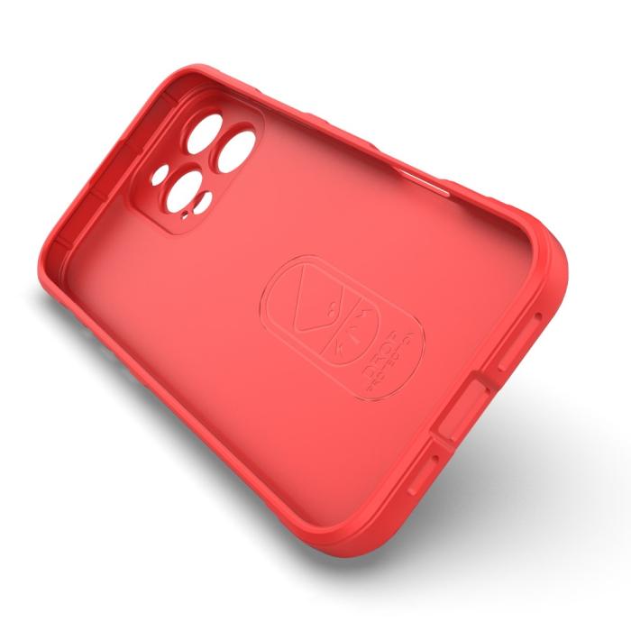 Bild 3, iPhone 16 Pro Max Skal Magic Shield Röd