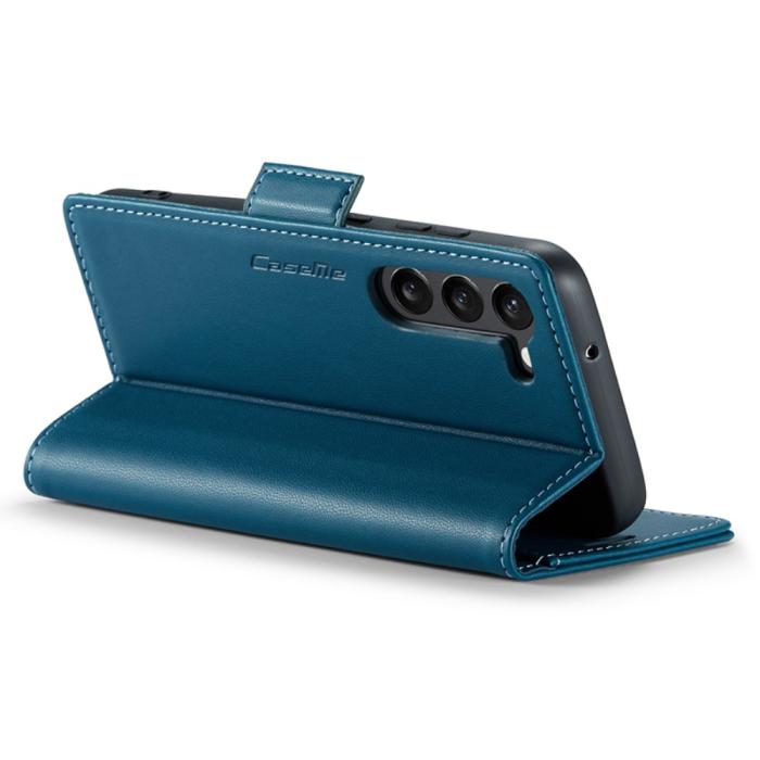 Bild 3, CASEME Galaxy S24 Fodral RFID Slim Läder Blå