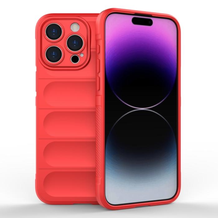 Bild 1, iPhone 15 Pro Max Skal Magic Shield Röd