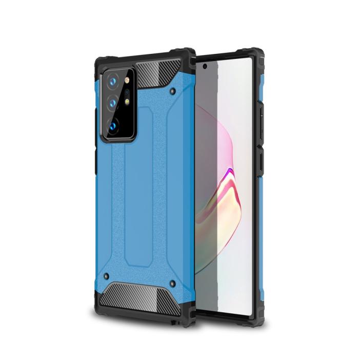 Bild 1, Samsung Galaxy Note 20 Ultra - Armor Hybrid Skal - Blå