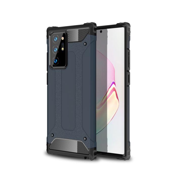 Bild 1, Samsung Galaxy Note 20 Ultra - Armor Hybrid Skal - Mörk Blå