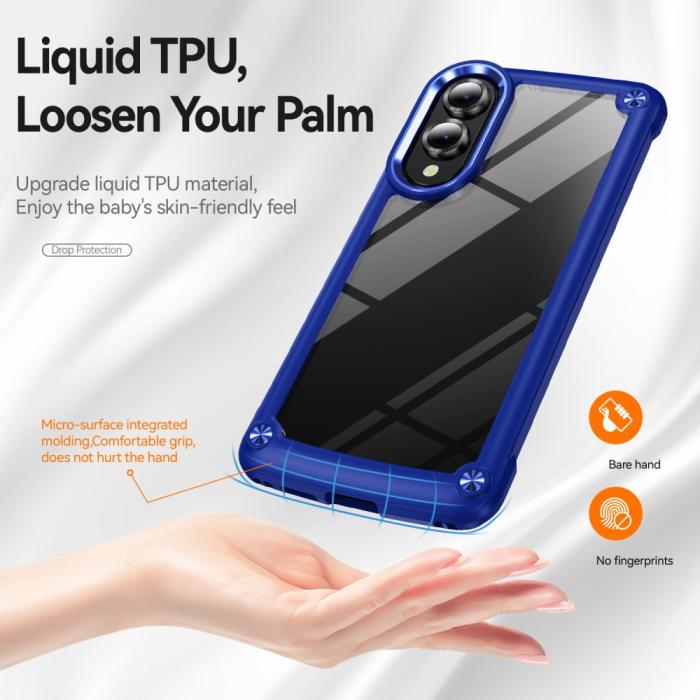 Bild 4, Samsung Galaxy S25 Edge Skal Xtreme Shockproof Hybrid Blå