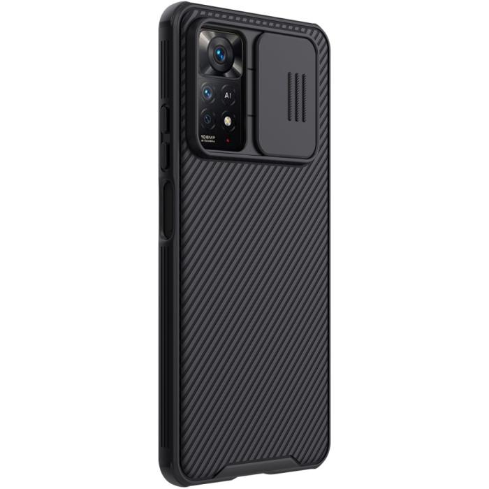 Bild 5, NILLKIN Xiaomi Redmi Note 11 Pro 5G Skal CamShield Pro Svart