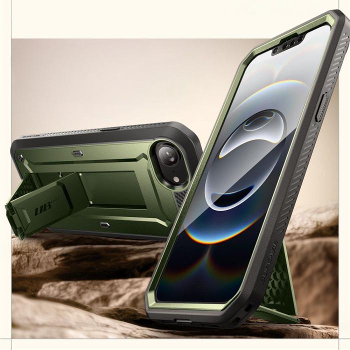 Bild 3, Supcase iPhone 17e / 16e Skal Unicorn Beetle Pro Guldan