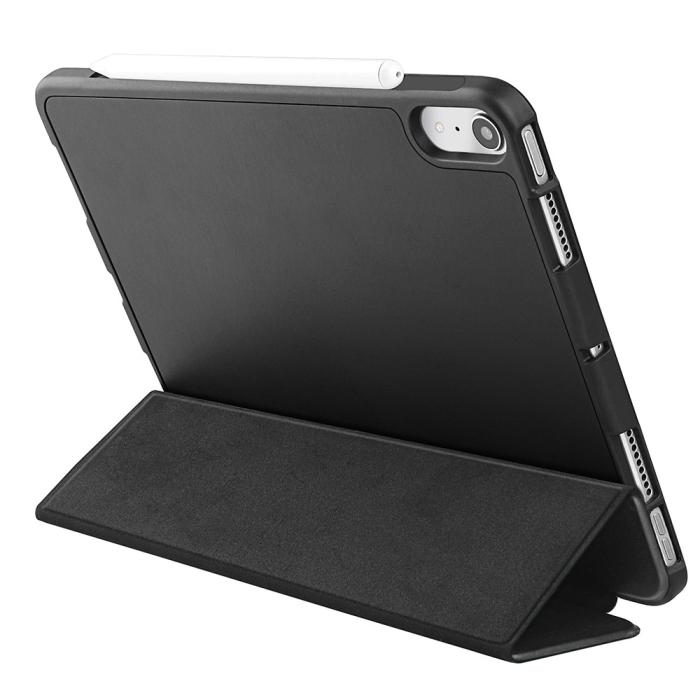Bild 4, iPad Mini 2024/2021 Fodral Tri-Fold Pennhållare Svart