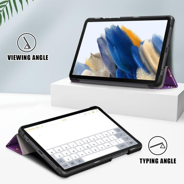 Bild 3, Samsung Galaxy Tab A9 Fodral Tri-Fold Cosmic Space
