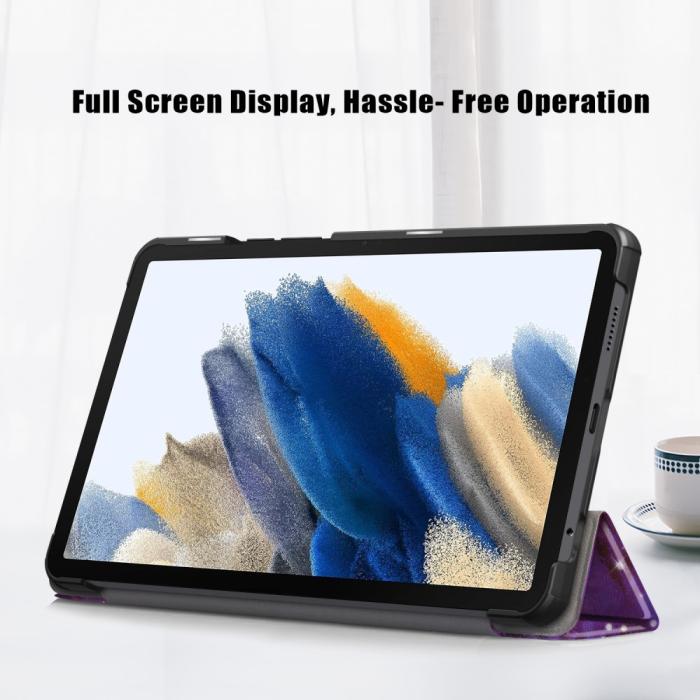 Bild 4, Samsung Galaxy Tab A9 Fodral Tri-Fold Cosmic Space