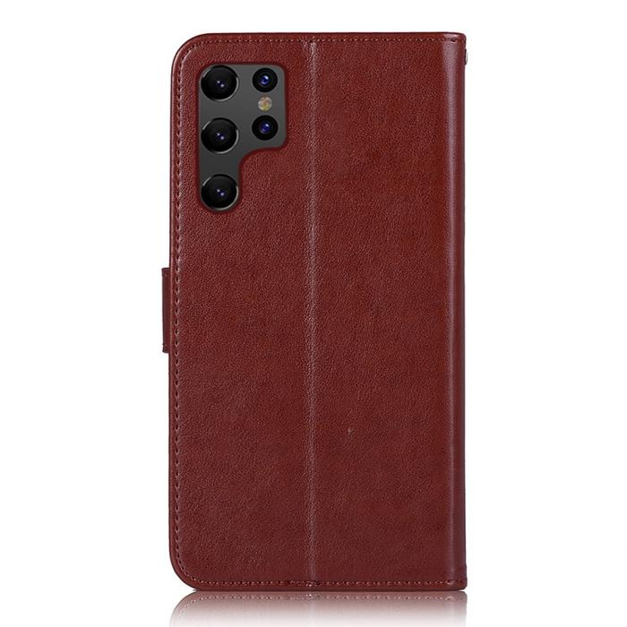 Bild 3, Samsung Galaxy S22 Ultra Fodral Owl Dreamcatcher Brun