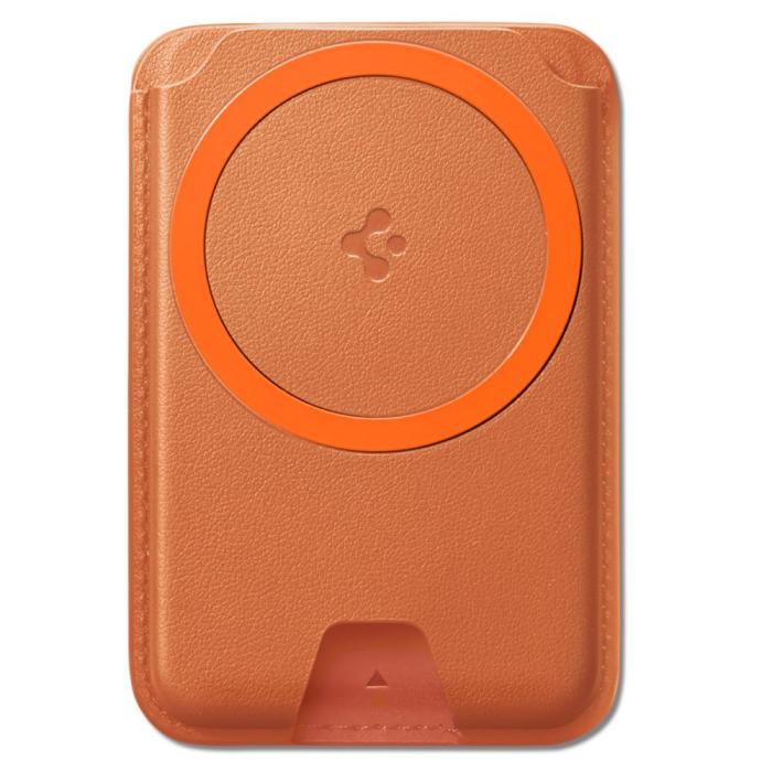 Bild 2, Spigen Magnetisk MagSafe Korthållare Valentinus MagFit+ Orange