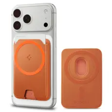 Spigen Magnetisk MagSafe Korth&aring;llare Valentinus MagFit+ Orange