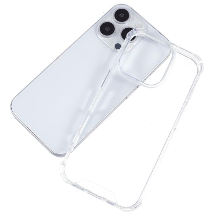 Bild 3, iPhone 16 Pro Max Skal TPU/Akryl Transparent