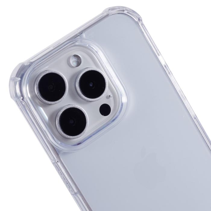 Bild 4, iPhone 16 Pro Max Skal TPU/Akryl Transparent
