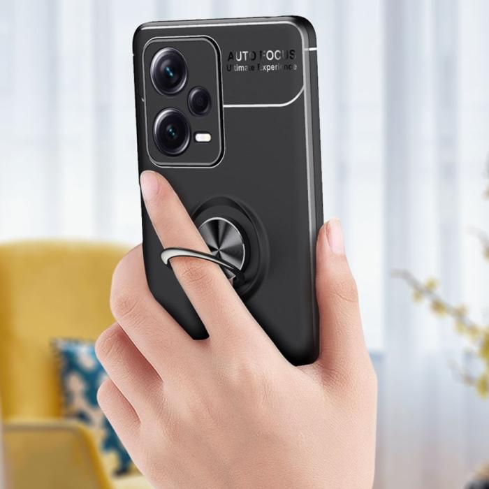 Bild 6, Xiaomi Redmi Note 12 Pro 5G Skal Ring Röd