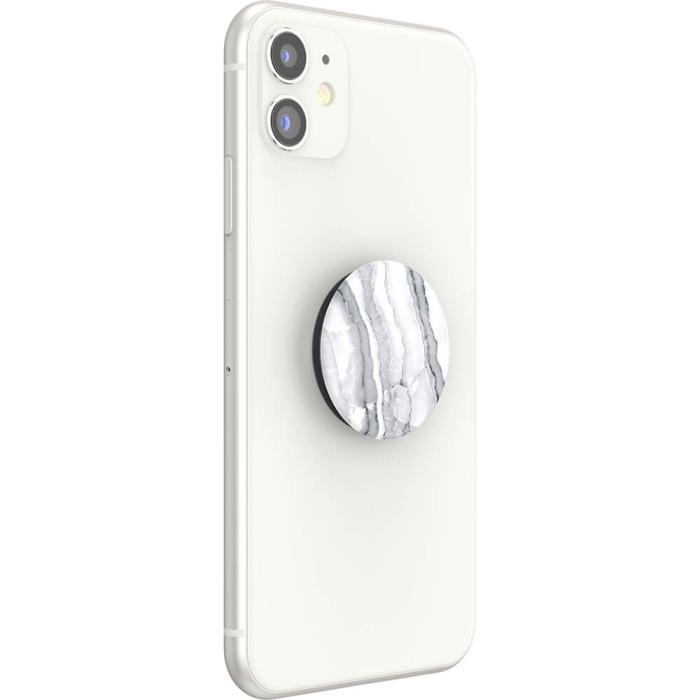 Bild 7, PopSockets Basic Grip Vit Granit