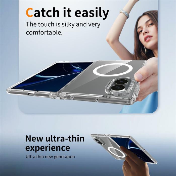 Bild 5, Samsung Galaxy Z Fold 8 Skal MagSafe TPU Transparent