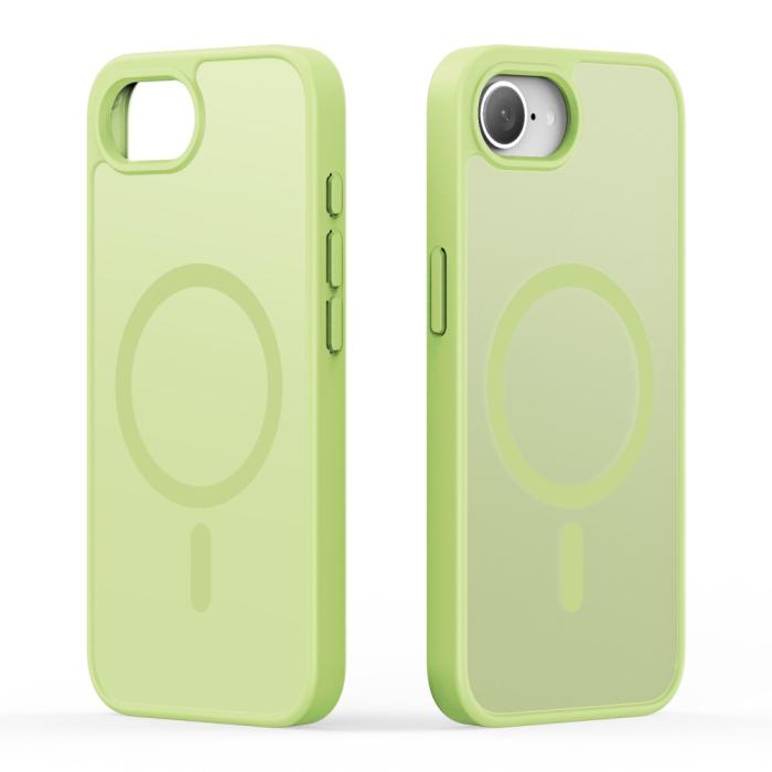 Bild 2, DUX DUCIS iPhone 17e/16e Skal MagSafe Yind Series Lime Grön