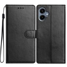 Samsung Galaxy A07 Fodral L&auml;der Svart