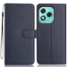 Honor 400 Lite Pl&aring;nboksfodral L&auml;der Bl&aring;