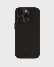 holdit iPhone 16 Pro Mobilskal Silikon Svart