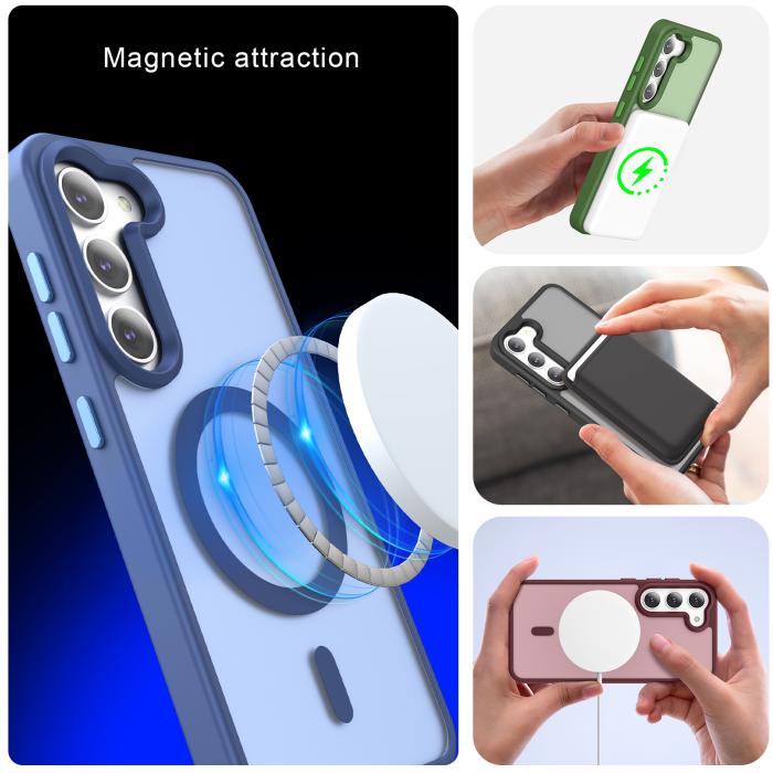 Bild 6, ColorPop Samsung Galaxy S23 Plus Skal CH MagSafe Matt Ljus Lila