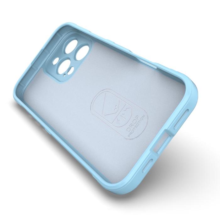 Bild 3, iPhone 16 Pro Max Skal Magic Shield Ljus Blå