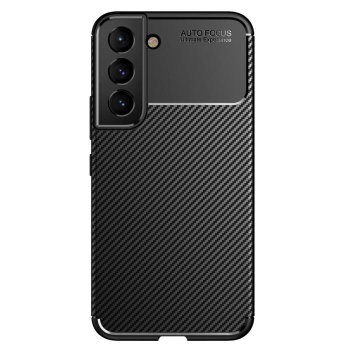 Bild 2, Samsung Galaxy S22 Plus Skal Kolfiber Textur Svart