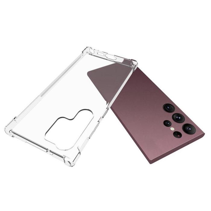Bild 2, Samsung Galaxy S23 Ultra Skal Shockproof TPU Transparent