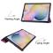 Samsung Galaxy Tab S7 Plus / Tab S8 Plus Tri-Fold S-Pen Laddning Lila