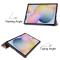 Samsung Galaxy Tab S7 Plus / Tab S8 Plus Tri-Fold S-Pen Laddning Roséguld