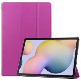 Samsung Galaxy Tab S7 Plus / Tab S8 Plus Tri-Fold S-Pen Laddning Lila