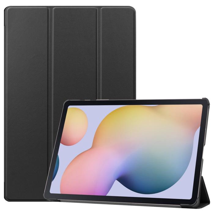Bild 1, Samsung Galaxy Tab S7 Plus / Tab S8 Plus Tri-Fold S-Pen Laddning Svart