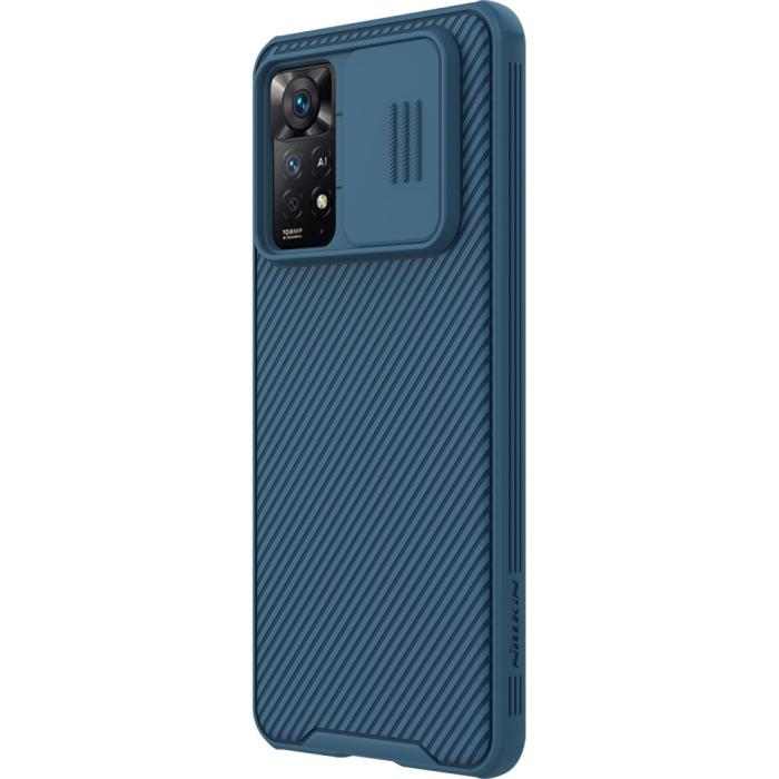 Bild 4, NILLKIN Xiaomi Redmi Note 11 Pro 5G Skal CamShield Pro Blå